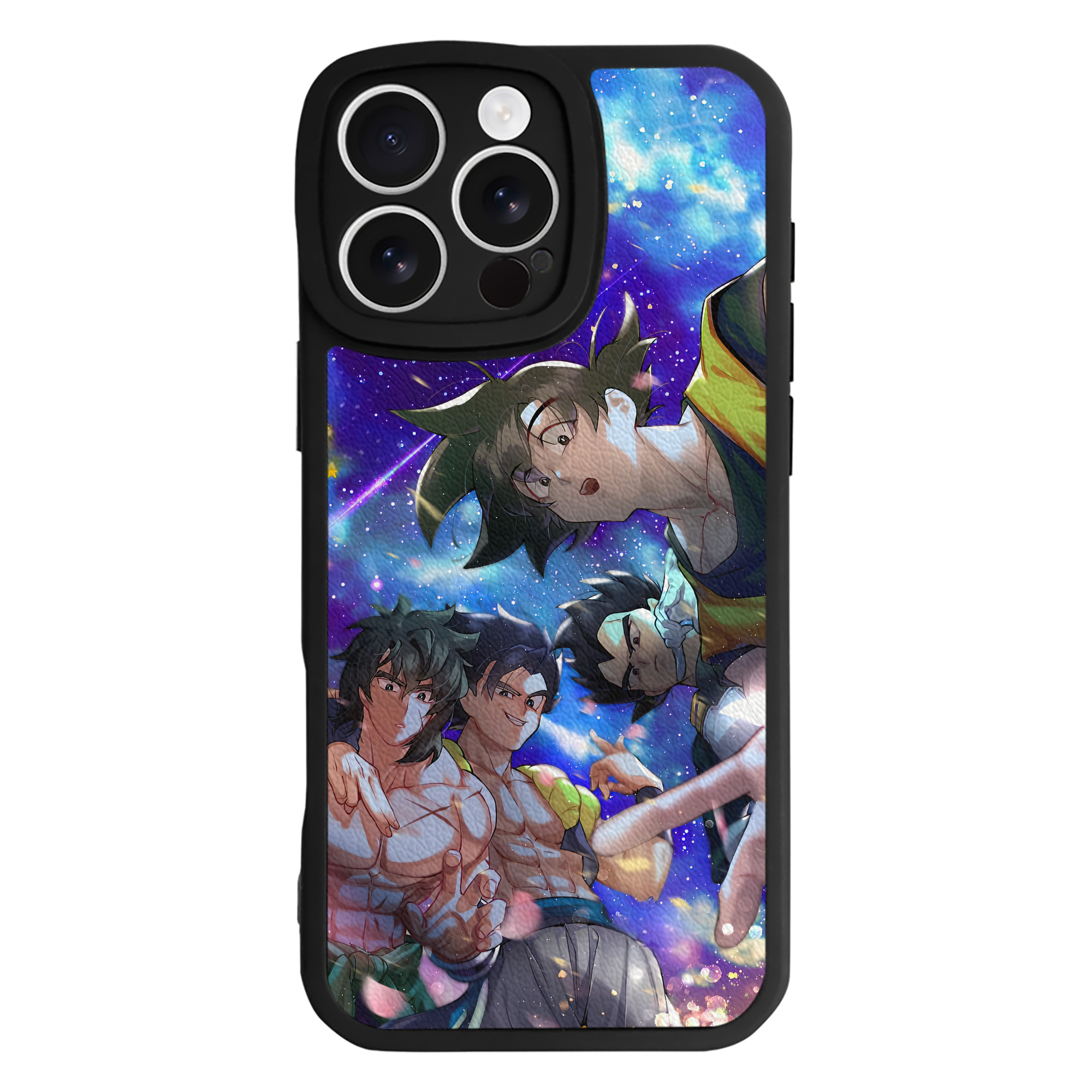 （画像用） ドラゴンボール DRAGON BALL 【iPhone 16シリーズ対応】シリコンスマホケース（レザー調） 材質：シリコン